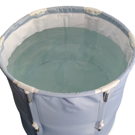 Aluminum Folding Cold Therapy Bath Bucket