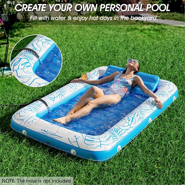 Personal Inflatable Adult Tanning Pool