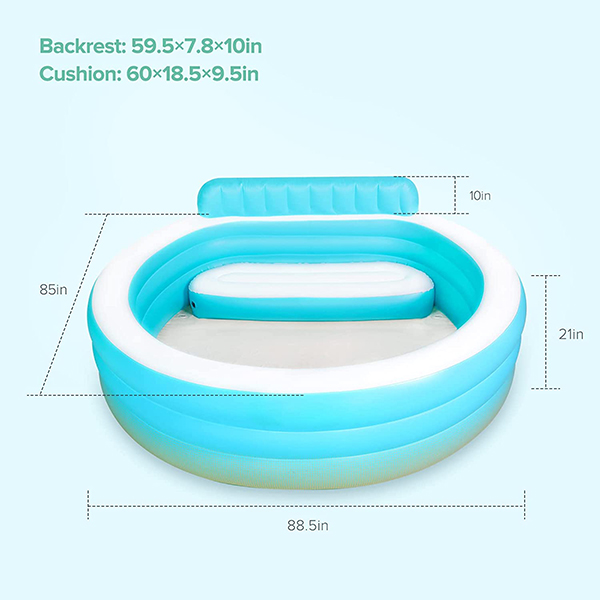 Circular Large Family Inflatable Pool