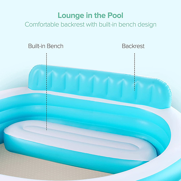 Circular Large Family Inflatable Pool