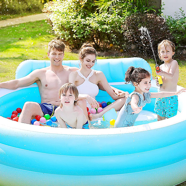 Circular Large Family Inflatable Pool