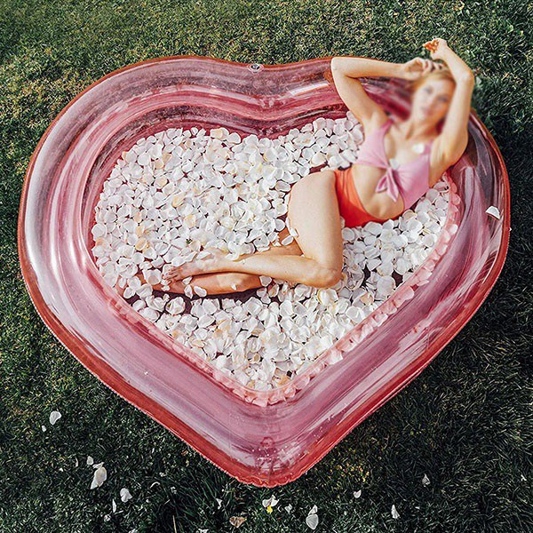 Heart Shaped Cute Blow Up Pool