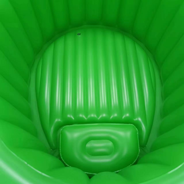 Green Circular Inflatable Pool for Grown-Ups