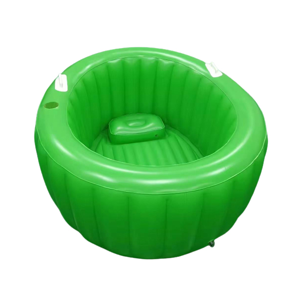 Green Circular Inflatable Pool for Grown-Ups