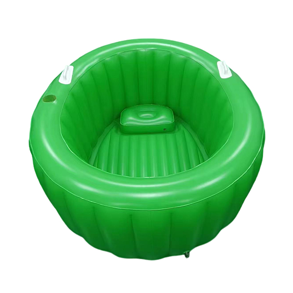 Green Circular Inflatable Pool for Grown-Ups