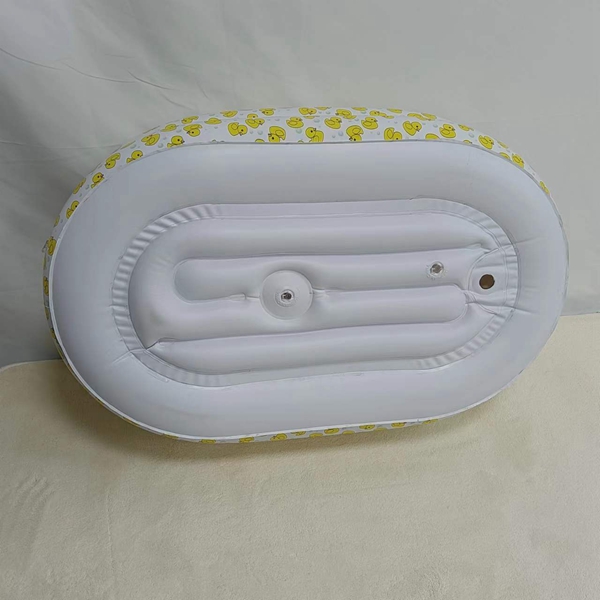 Little Yellow Duck Inflatable Baby Bathtub