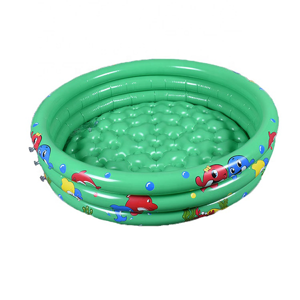 3 Rings Round Inflatable Kiddie Pool