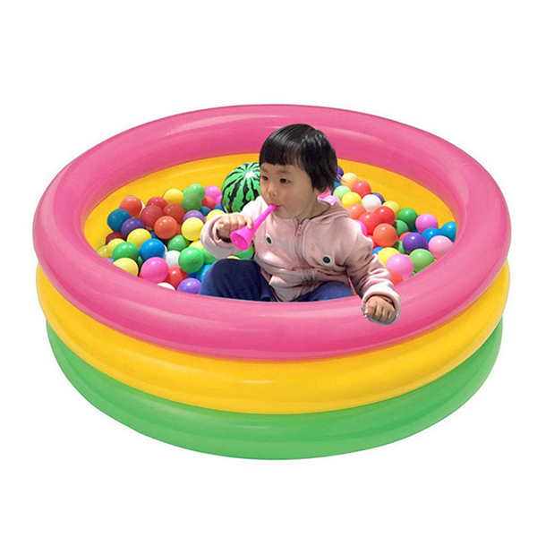 3 Ring Colourful Circle Kiddie Pool