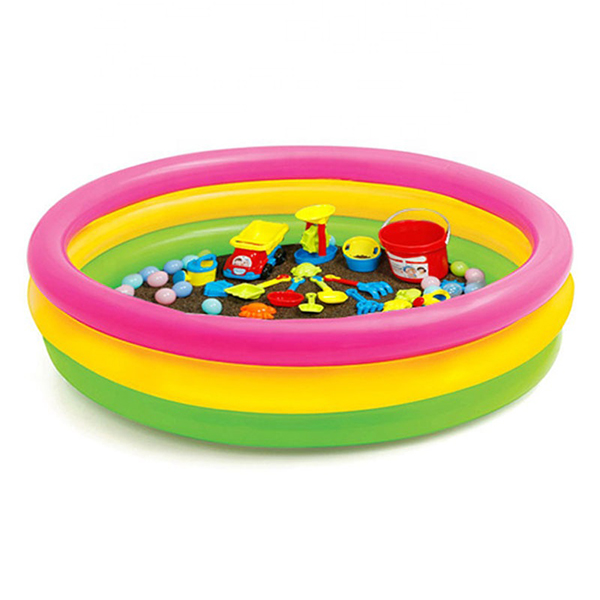 3 Ring Colourful Circle Kiddie Pool