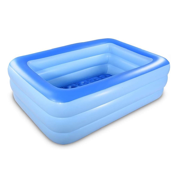 Portable Blow up Rectangular Kiddie Pool