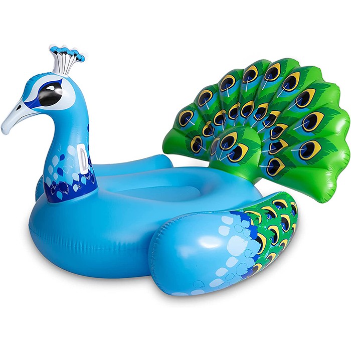 Peacock Rideable Floating Row