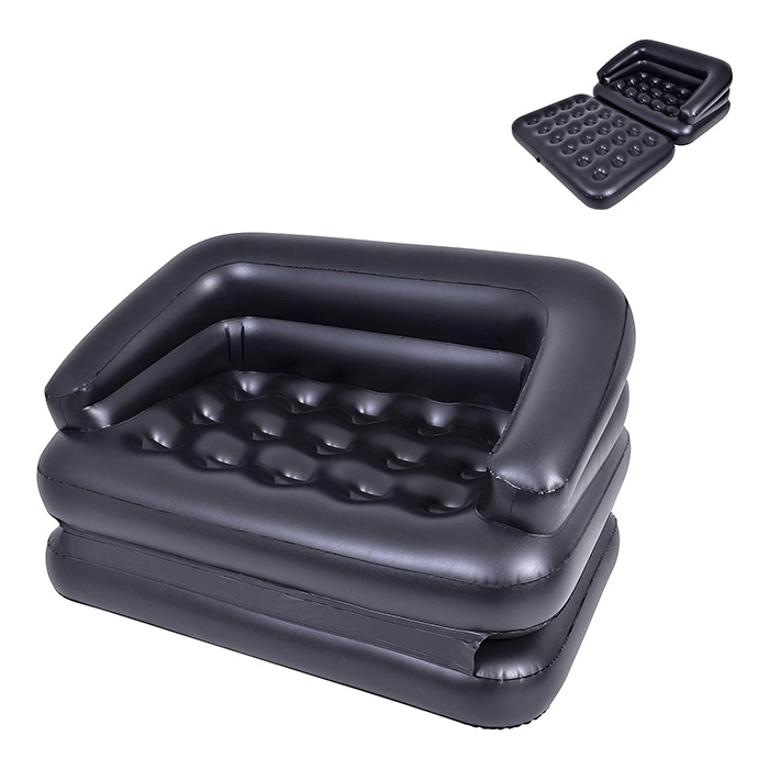 Black Inflatable Sofa Bed