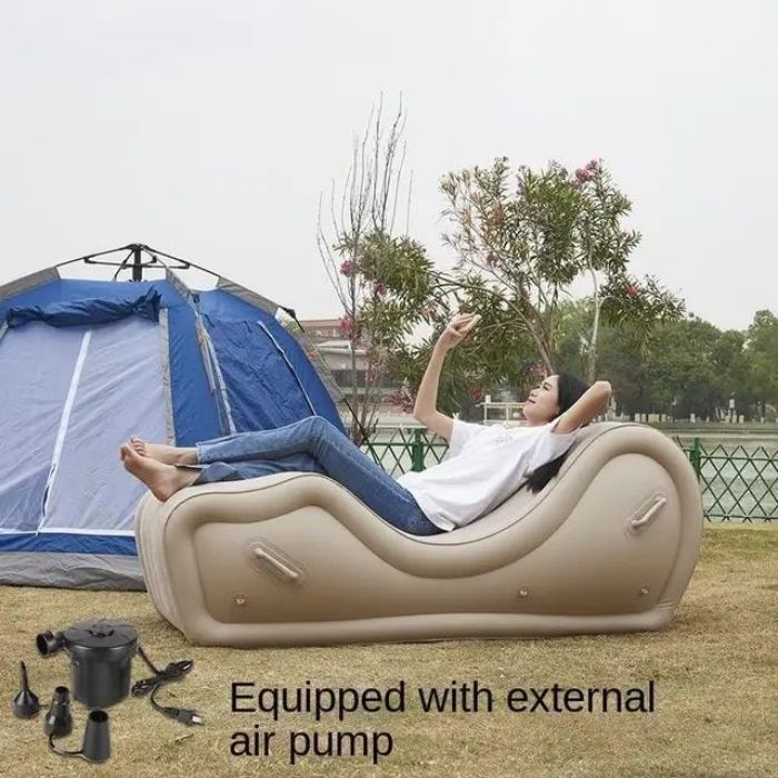 Inflatable Curved Sofa