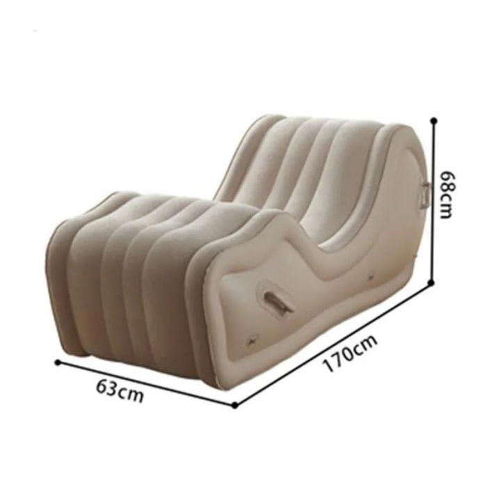 Inflatable Curved Sofa