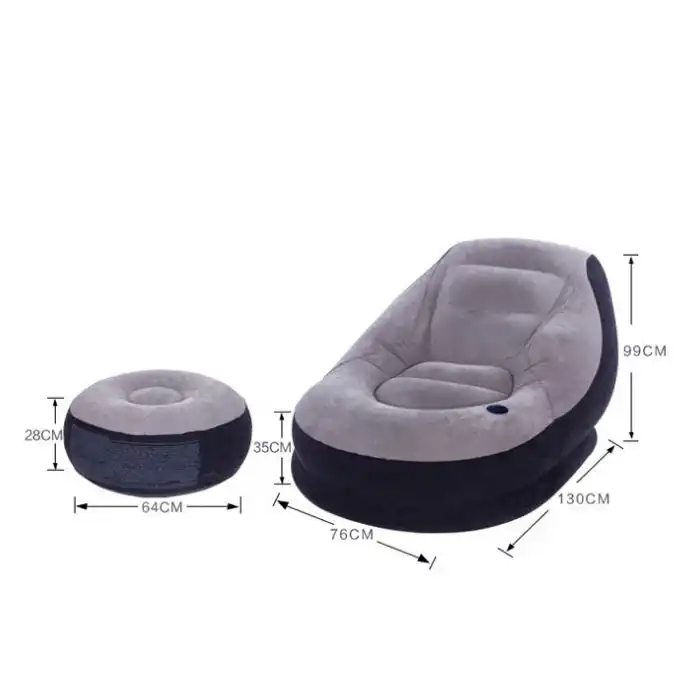 Inflatable Leisure Sofa and Footstool