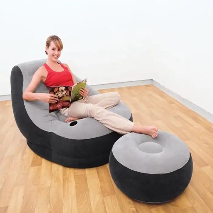 Inflatable Leisure Sofa and Footstool