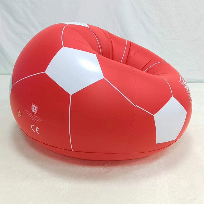 Red PVC Inflatable Sofa