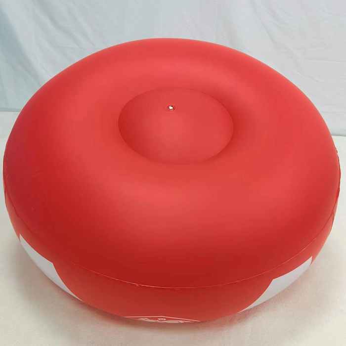 Red PVC Inflatable Sofa