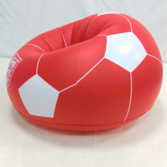 Red PVC Inflatable Sofa