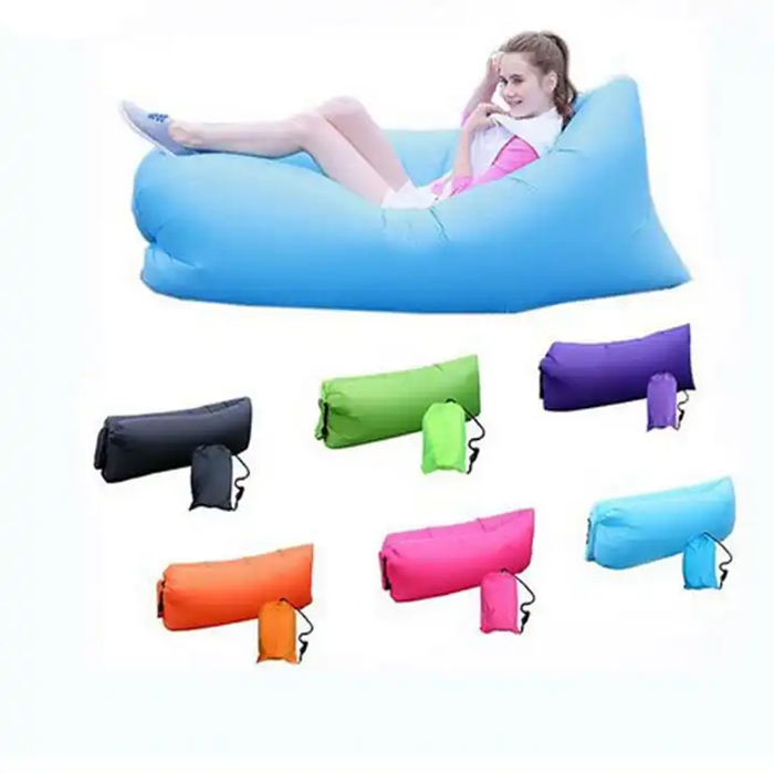 Pure Color Air Couch for Camping