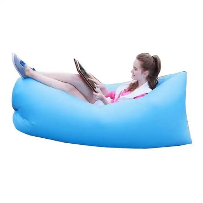 Pure Color Air Couch for Camping