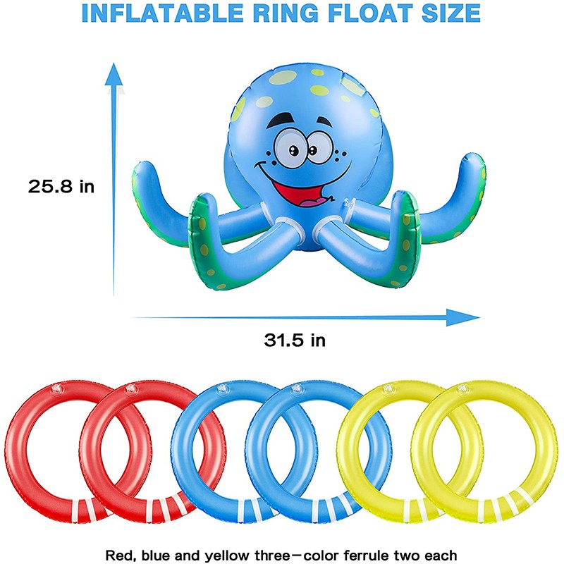 Inflatable Octopus Throwing Toy