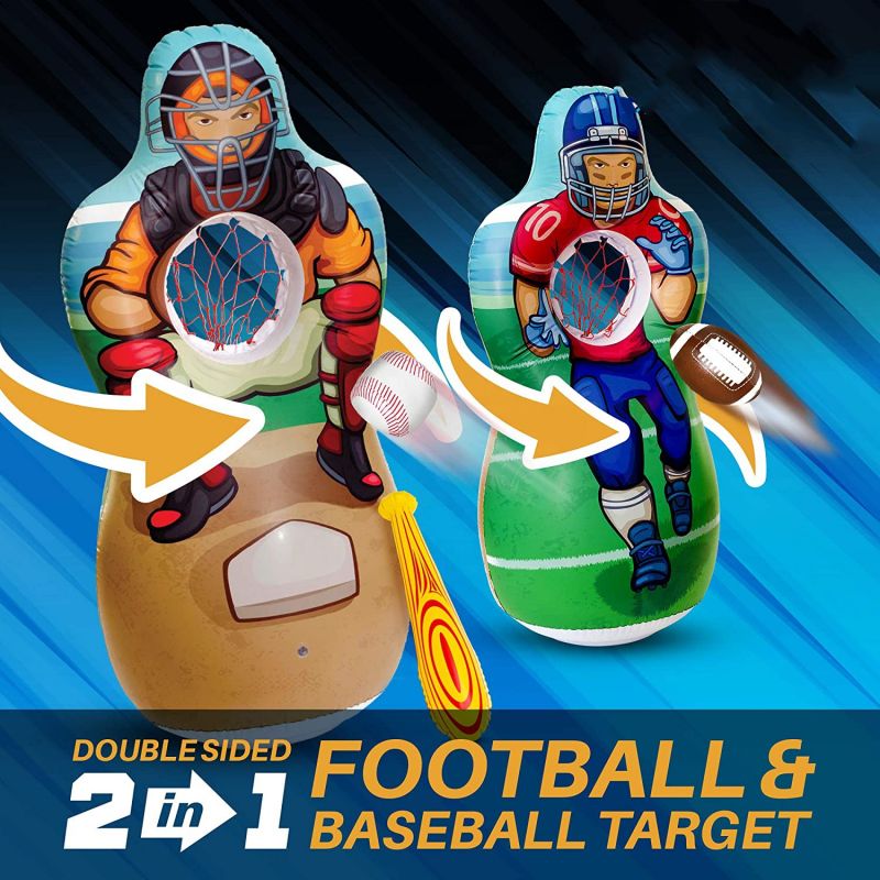 Inflatable Double-Sided Baseball