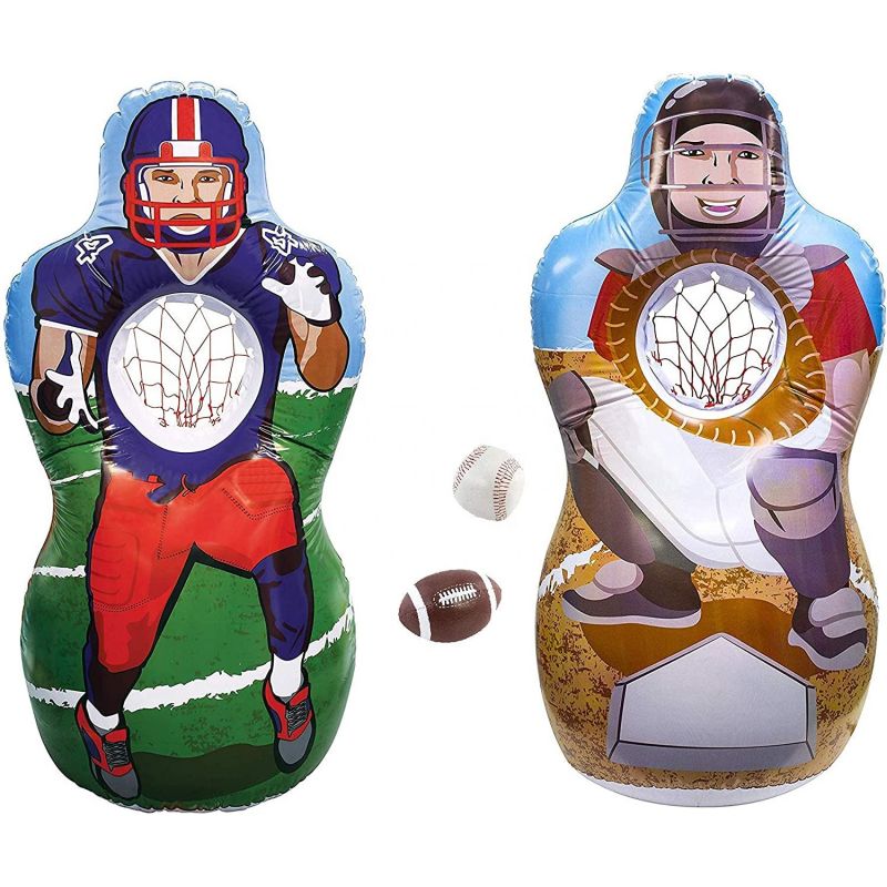 Inflatable Double-Sided Baseball