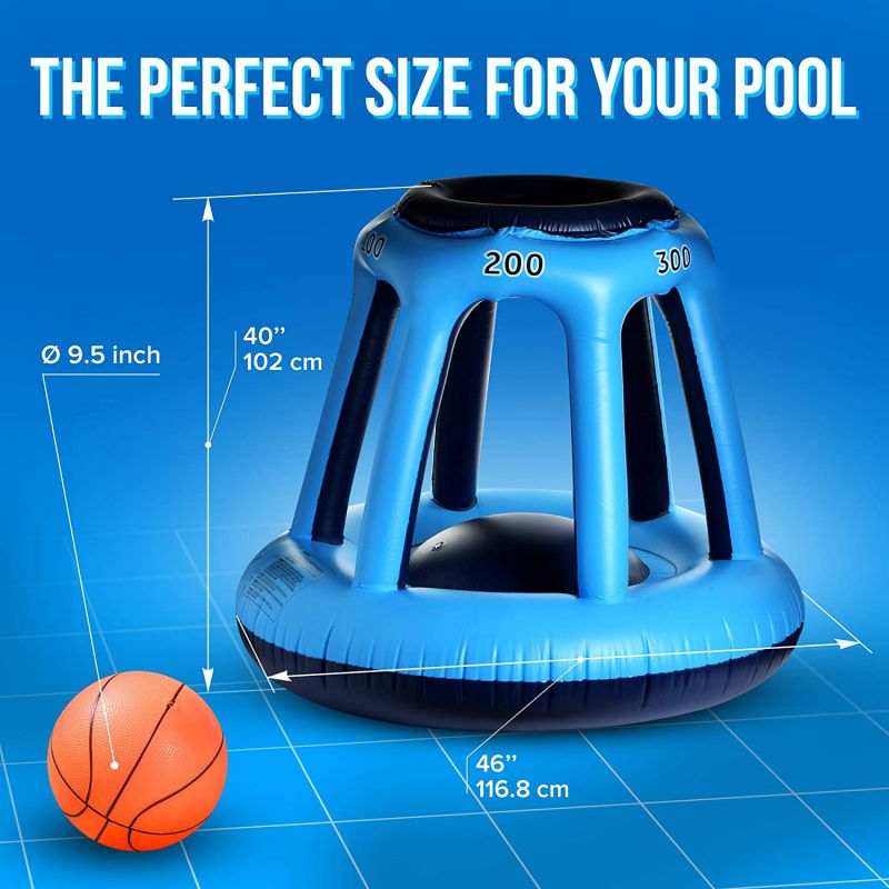 Poolside Basketball Goal