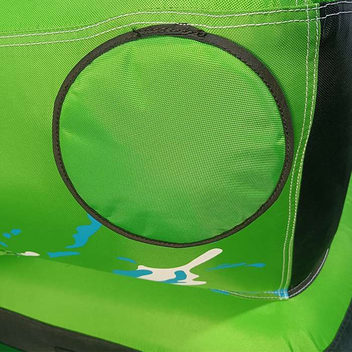 Green Double Traction Inflatable Towable Tube