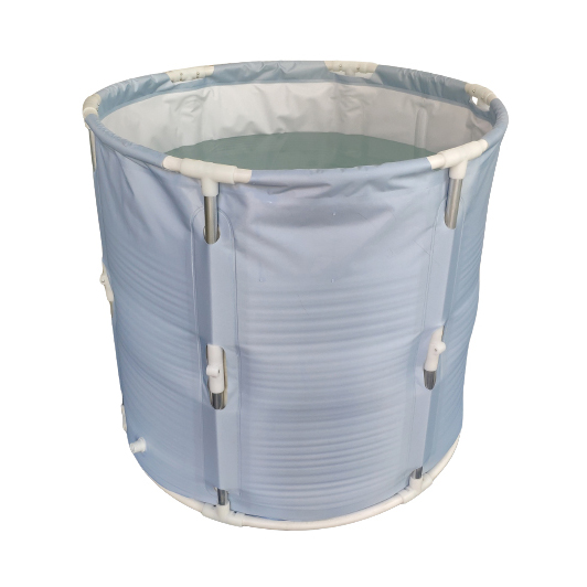 Aluminum Folding Cold Therapy Bath Bucket