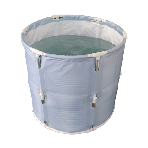 Aluminum Folding Cold Therapy Bath Bucket