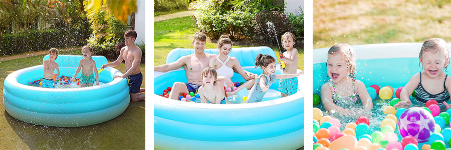 Pvc Inflatable Toys for Families And Children'S Inflatable Swimming Pools