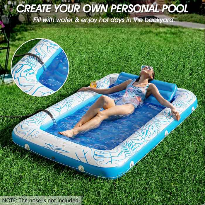 How many chlorine tablets for small inflatable pool?