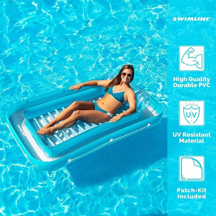 blue pool float 2