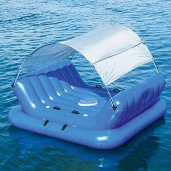 large inflatable floating island 1